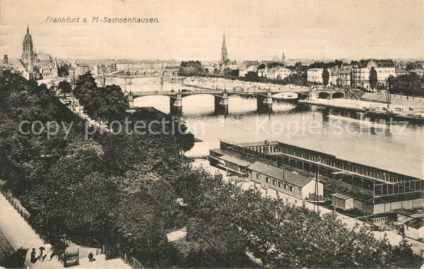 Frankfurt Main Mainpartie Sachsenhausen