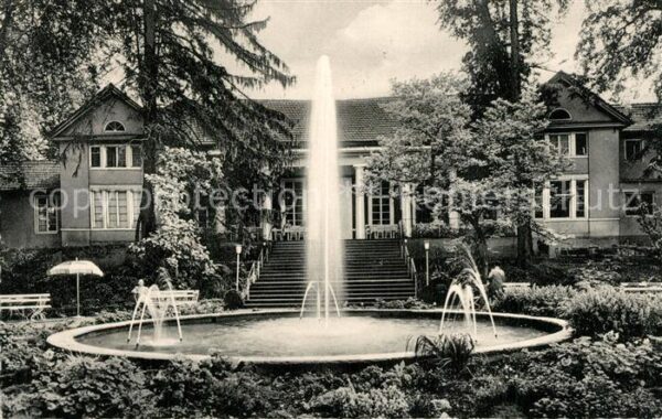 Langenbruecken Bad Schoenborn Thermal Schwefelbad Kurhaus Sigel Fontä