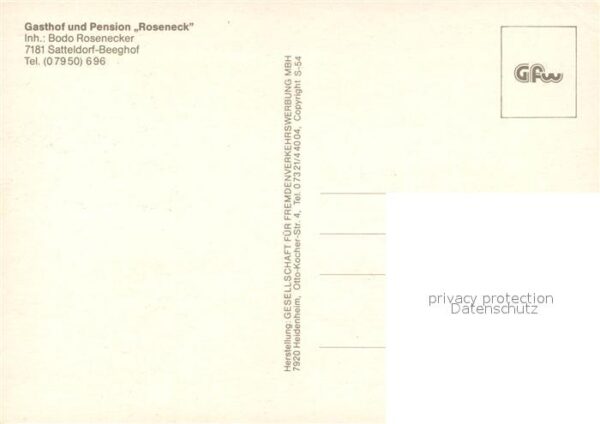 Beeghof Gasthof Pension Roseneck Bernhardiner F – Bild 2