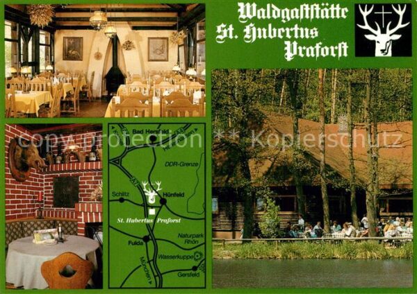 Huenfeld Waldgaststätte St Hubertus Praforst