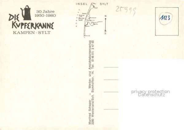 Kampen Sylt Die Kupferkanne Gaststätte Restaurant – Bild 2