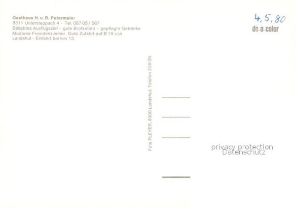 Untersteppach Gasthaus Petermaier – Bild 2
