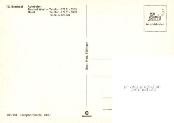 Bruchsal Autobahn Rasthof West Hotel – Bild 2