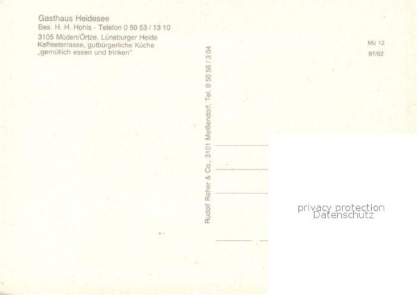 Mueden Oertze Gasthaus Heidesee Lüneburger Heide – Bild 2