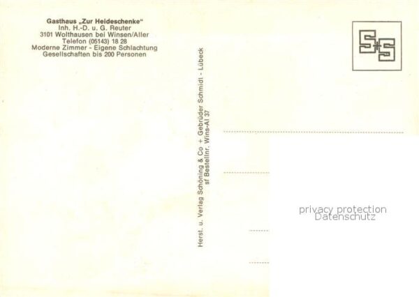 Wolthausen Gasthaus Zur Heideschenke Garten Landsc – Bild 2