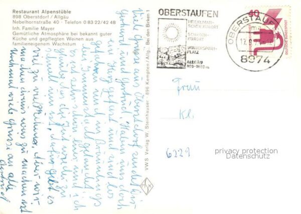 Oberstdorf Restaurant Alpenstüble – Bild 2
