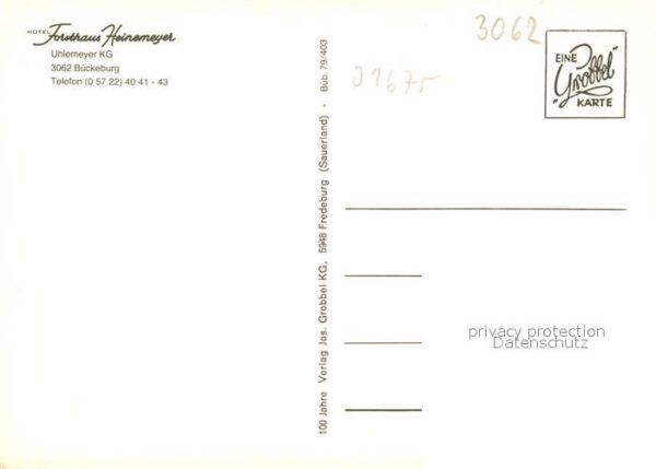 Bueckeburg Hotel Restaurant Forsthaus Heinemeyer – Bild 2