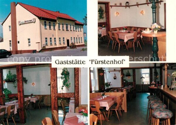 Frienstedt Gaststätte Fürstenhof Gasträume