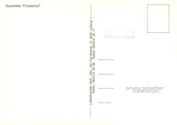 Frienstedt Gaststätte Fürstenhof Gasträume – Bild 2