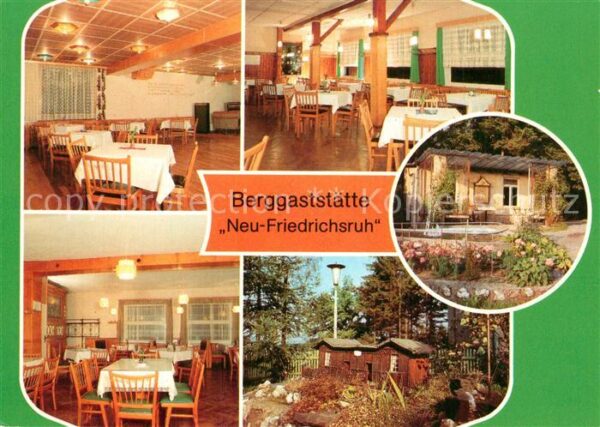 Affalter Berggaststätte Neu Friedrichsruh Saal G