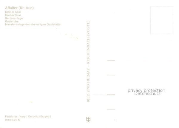 Affalter Berggaststätte Neu Friedrichsruh Saal G – Bild 2
