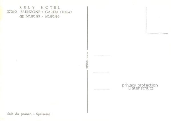 Brenzone Lago di Garda Rely Hotel Sala da pranzo Restaurant – Bild 2