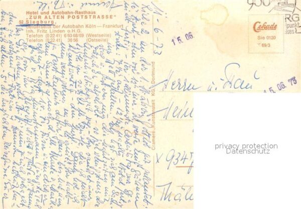 Siegburg Hotel Autobahn Rasthaus Zur alten Posts – Bild 2