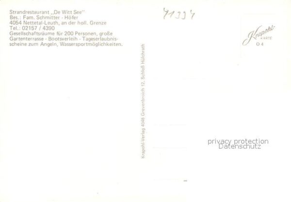 Leuth Strandrestaurant De Witt See – Bild 2