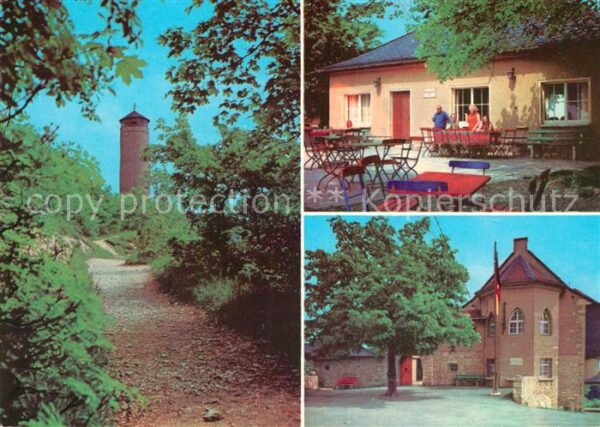 Jena Thueringen Fuchsturm Kirchbergklause Eingang zum F