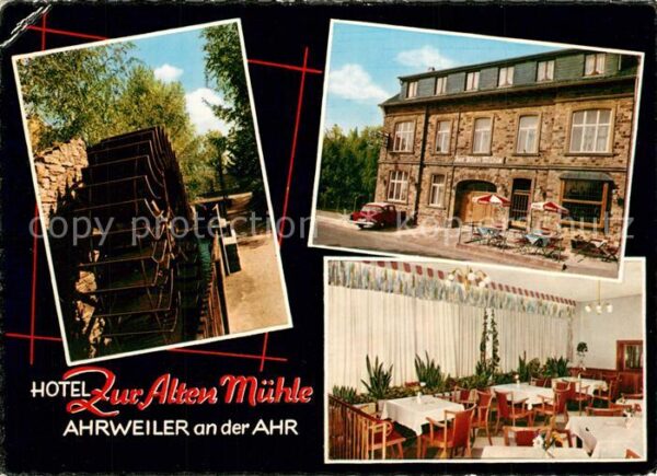 Ahrweiler Ahr Hotel zur Alten Mühle Restaurant Wasser
