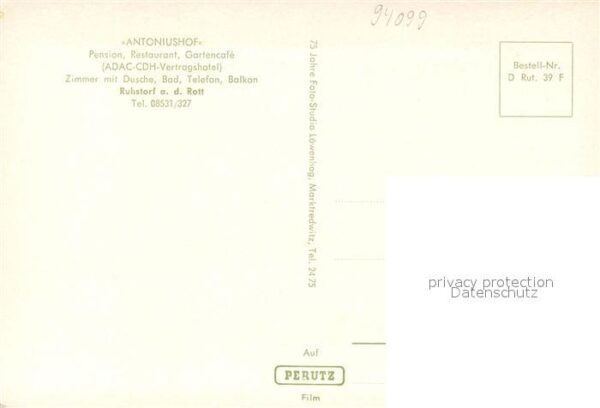 Ruhstorf Rott Antoniushof Pension Restaurant Cafe ADA – Bild 2