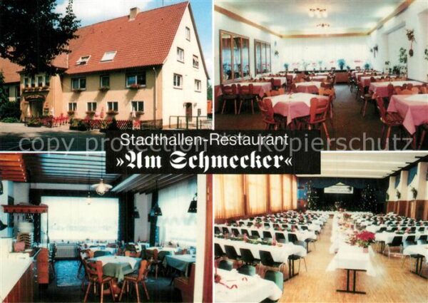 Weikersheim Stadthallen Restaurant Am Schmecker Fes