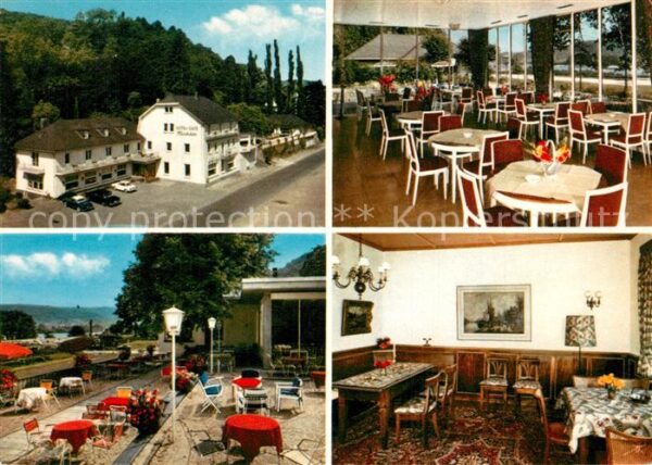 Bad Breisig Hotel Rheineck Restaurant Terrasse