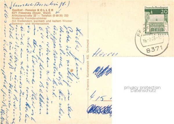 Frauenau Gasthof Pension Koller – Bild 2