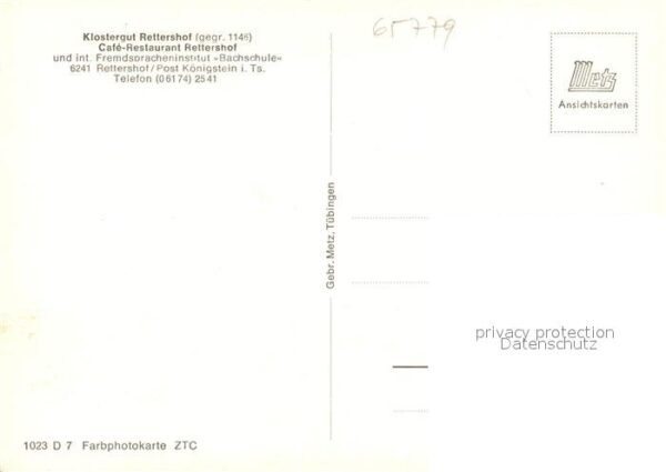 Koenigstein Taunus Klostergut Rettershof Cafe Restaurant – Bild 2