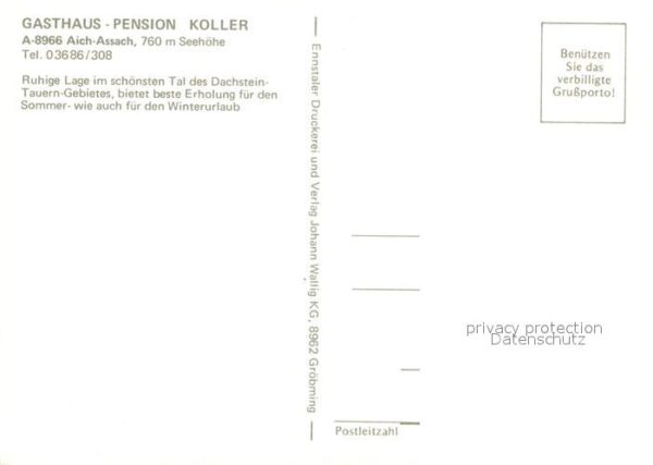 Aich Assach Steiermark Gasthaus Pension Koller Gastraum – Bild 2