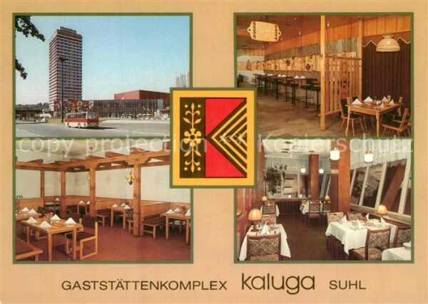 Suhl Thueringer Wald Gaststättenkomplex Kaluga Restaurant Pa