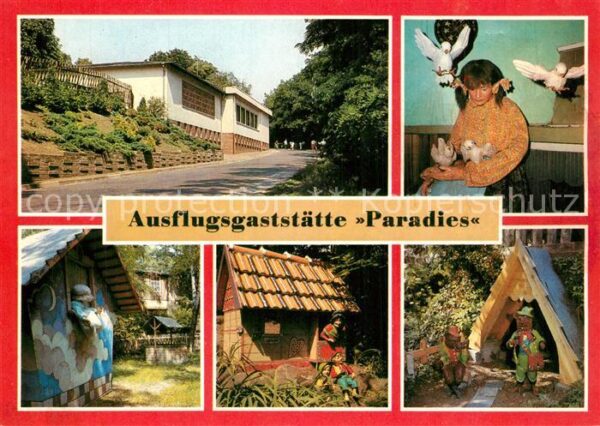 Bernburg Saale Ausflugsgaststätte Paradies Märchen Asc