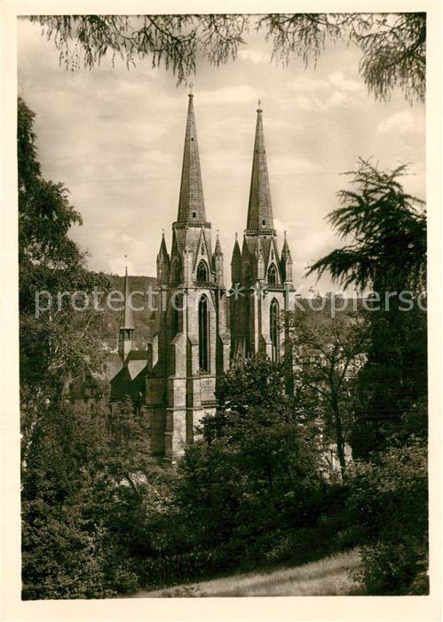 Marburg Lahn Elisabethkirche Handabzug