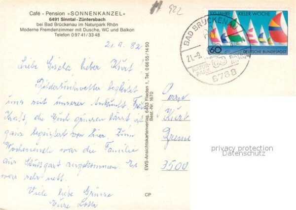 Zuentersbach Cafe-Pension Sonnenkanzel – Bild 2