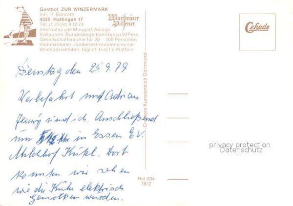 Hattingen Ruhr Gasthof Zur Winzermark – Bild 2