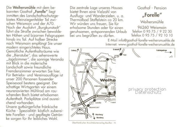 Weismain Gasthof-Pension Forelle – Bild 2