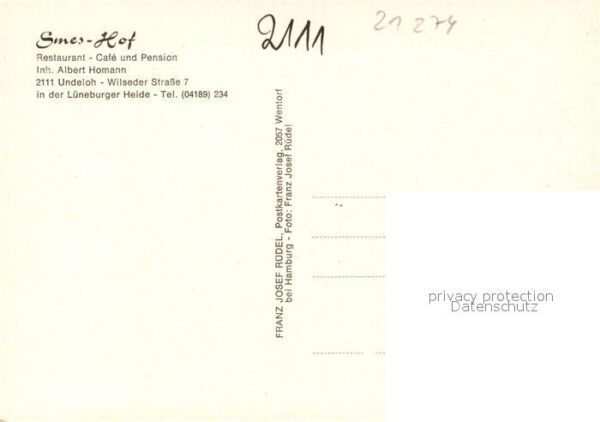 Undeloh Gasthof Smes-Hof – Bild 2