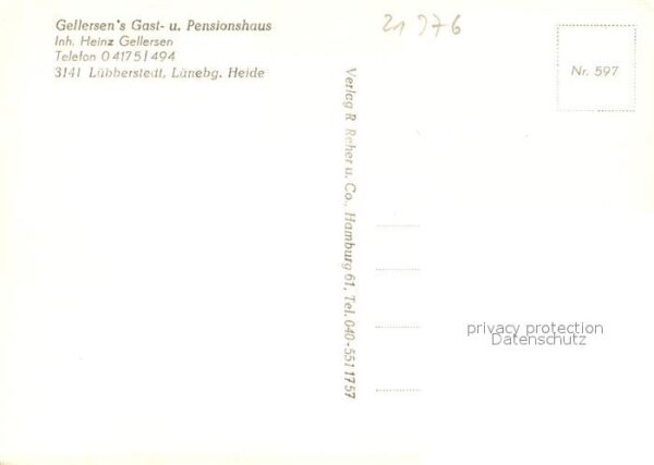 L?bberstedt L?neburger Heide Gellersen's Gast- und Pensionshaus – Bild 2
