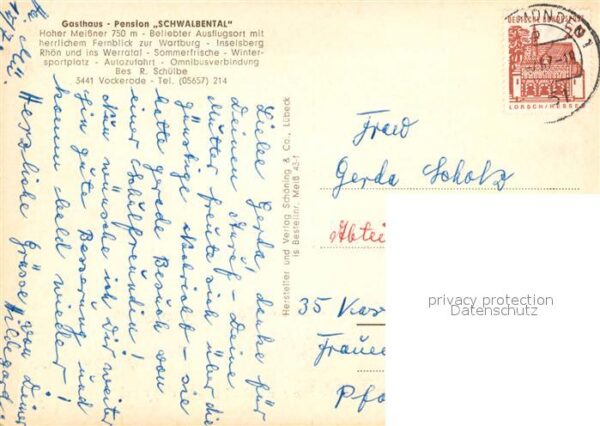 Vockerode Eschwege Gasthaus Schwalbental – Bild 2