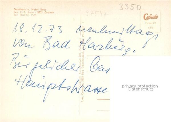 Greene Kreiensen Gasthaus Rose – Bild 2
