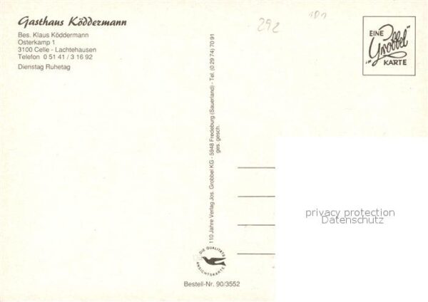 Lachtehausen Gasthaus K?ddermann – Bild 2