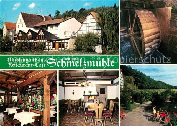 Lollar M?hlengasthaus Restaurant-Cafe Schmelzm