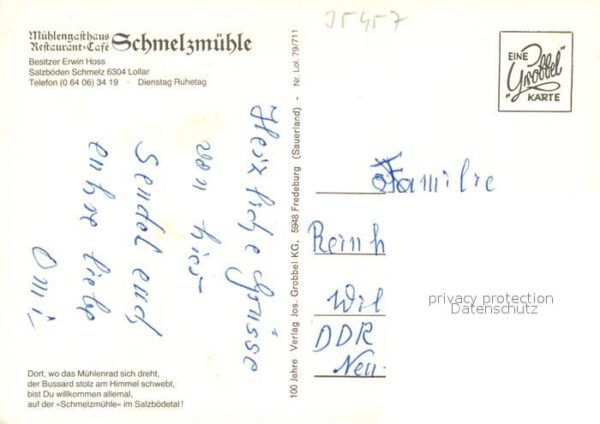 Lollar M?hlengasthaus Restaurant-Cafe Schmelzm – Bild 2