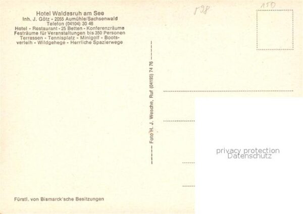 Aumuehle Lauenburg Hotel Waldesruh am See – Bild 2