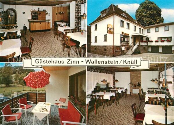 Wallenstein G?stehaus Zinn