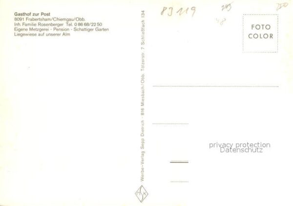 Frabertsham Gasthof zur Post – Bild 2