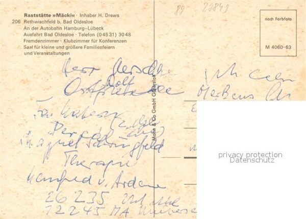 Rethwischfeld Rastst?tte M?cki – Bild 2