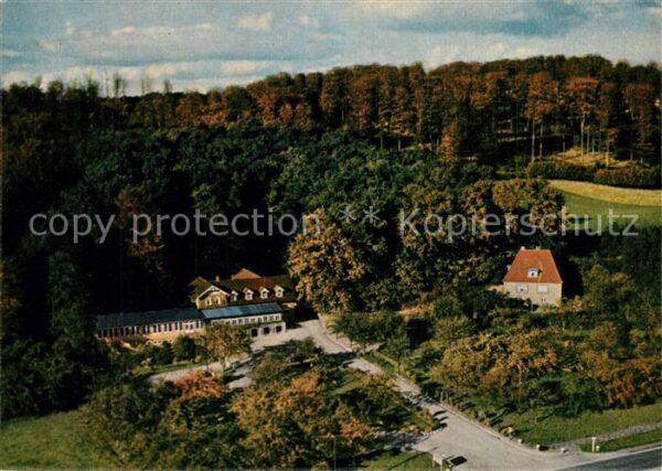 Bistensee Waldgasthaus Baumgarten Fliegeraufnahme