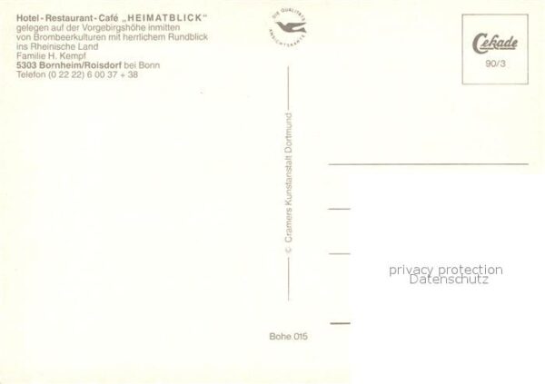 Roisdorf Hotel-Restaurant Heimatblick – Bild 2