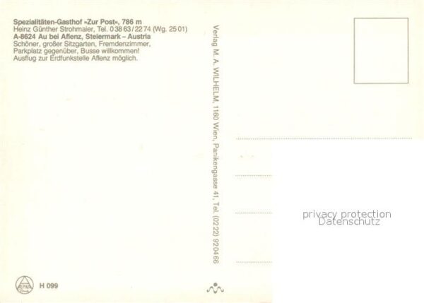 Au Aflenz Gasthof Zur Post – Bild 2