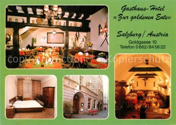 Salzburg Oesterreich Gasthaus-Hotel Zur goldenen Ente