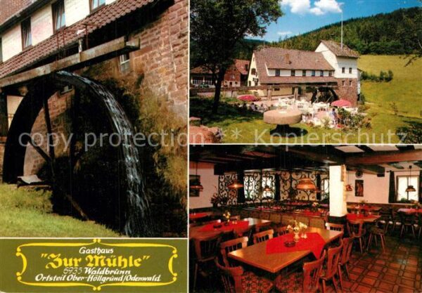 Oberh?llgrund Waldbrunn Gasthaus Zur M?hle