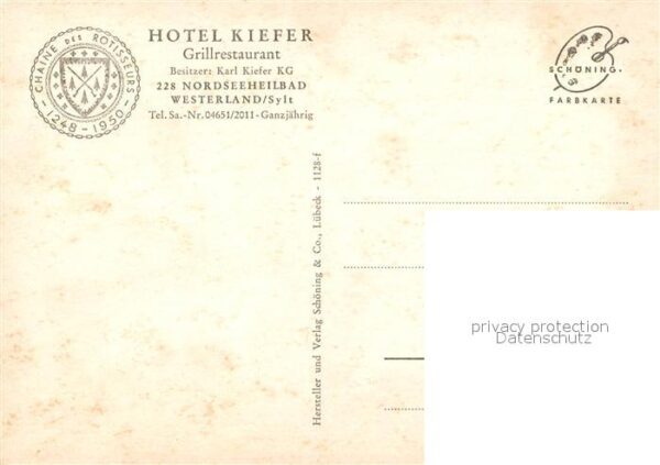 Westerland Sylt Hotel Kiefer – Bild 2