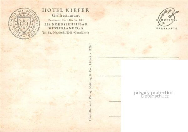 Westerland Sylt Hotel Kiefer – Bild 2